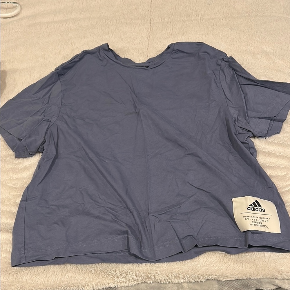 Adidas Blue T-Shirt